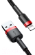 Миниатюра изображения товара Кабель Baseus Cafule Lightning 2.4A / CALKLF-B19 (1м, красный/черный)