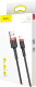 Миниатюра изображения товара Кабель Baseus Cafule Lightning 2.4A / CALKLF-B19 (1м, красный/черный)