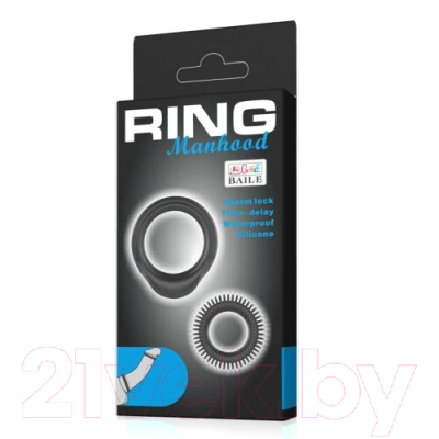 Набор эрекционных колец Baile Ring Manhood / BI-210153