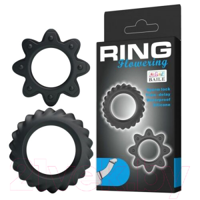 Набор эрекционных колец Baile Ring Flowering / BI-210154