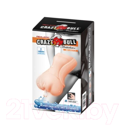 Мастурбатор для пениса Baile Crazy Bull / BM-009200K