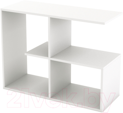 Стеллаж SV-мебель №4 Д (белый)