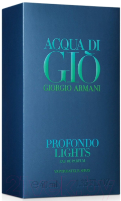Парфюмерная вода Giorgio Armani Acqua di Gio Profondo Lights for Men (40мл)