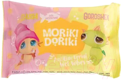 Влажные салфетки детские Moriki Doriki Гигиенические (20шт)