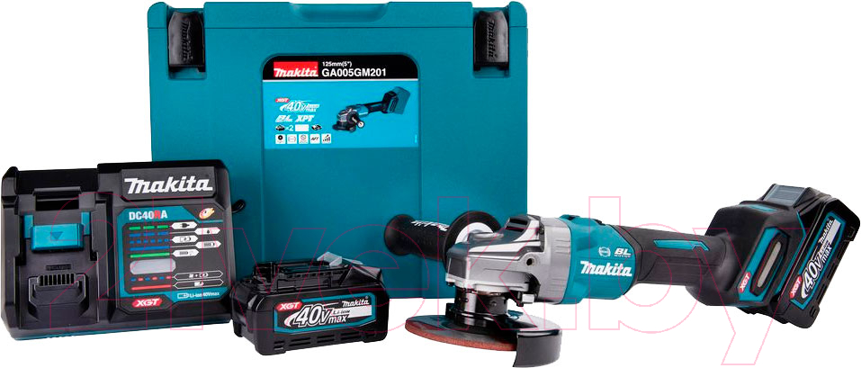 Профессиональная угловая шлифмашина Makita GA005GM201