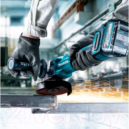 Профессиональная угловая шлифмашина Makita GA005GM201