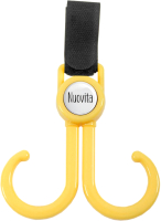Крючок для коляски Nuovita Doppio Gancio (желтый) - 