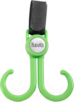 Крючок для коляски Nuovita Doppio Gancio (зеленый)