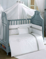 

Комплект постельный для малышей Kidboo, Blossom Linen
