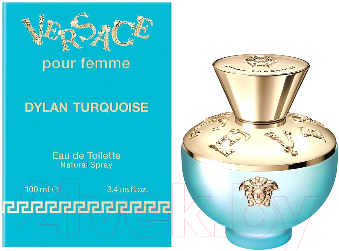 Туалетная вода Versace Pour Femme Dylan Turquoise (100мл)