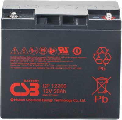 Батарея для ИБП CSB GP 12200B1B 12V/20Ah