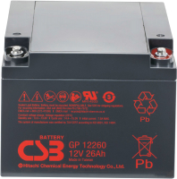 

Батарея для ИБП, GP 12260I 12V/26Ah