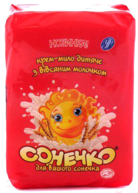 

Мыло детское Сонечко, С овсяным молочком