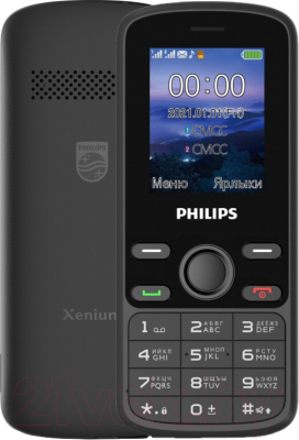 Мобильный телефон Philips Xenium E111 (черный)
