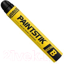 Маркер строительный Markal Pocket B Paintstik 80223 (черный)