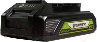Аккумулятор для электроинструмента Greenworks G24USB2 24V 2Ач / 2939207 (с USB разъемом)