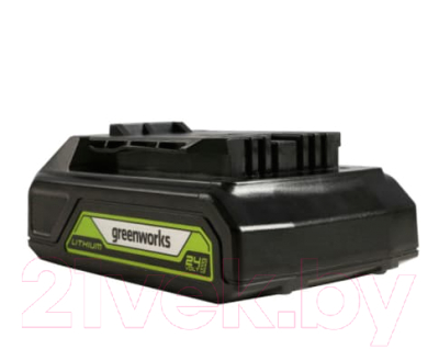 Аккумулятор для электроинструмента Greenworks G24USB2 24V 2Ач / 2939207 (с USB разъемом)