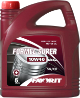 Моторное масло Favorit Formel Super MoS2 10W40 SG/CD / 57238 (5л) - 