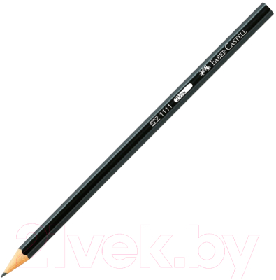 Простой карандаш Faber Castell 1111 / 111102 (2B, черный)