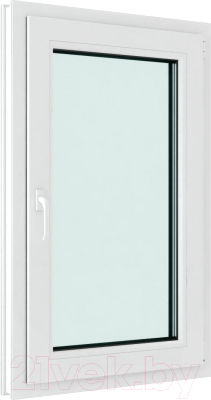 Окно ПВХ Rehau Roto NX Поворотно-откидное правое 2 стекла (1550x1000x60)