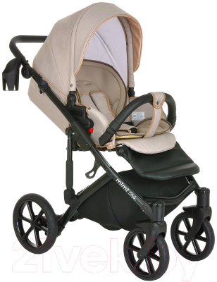 Детская универсальная коляска Tutis Mimi Style 3 в 1 / 1103062 (Rose Quartz)