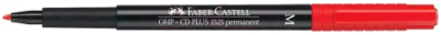 Маркер перманентный Faber Castell Multimark 152521 (красный)