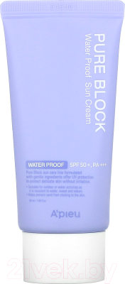 Крем солнцезащитный A'Pieu Pure Block Water Proof Sun Cream SPF50+/PA+++ (50мл)
