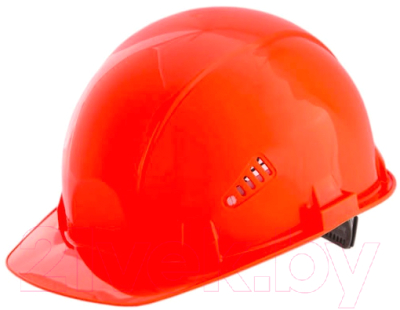Защитная строительная каска РОСОМЗ FavoriT Trek СОМЗ-55 (красный, с вентиляцией)