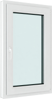 Окно ПВХ Rehau Roto NX Одностворчатое Поворотно-откидное правое 3 стекла (1550x1000x70) - 