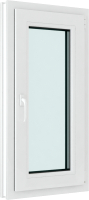 Окно ПВХ Rehau Roto NX Одностворчатое Поворотно-откидное правое 3 стекла (1600x1000x70) - 