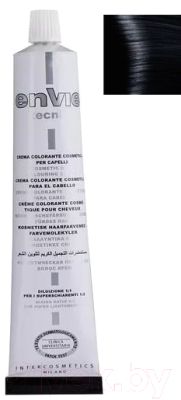 Изображение товара Крем-краска для волос Envie Tecnic Color 1.0 (100мл, черный)
