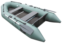 Моторно-гребная лодка Leader Boats Тайга-320 / 0054022 (серый) - 
