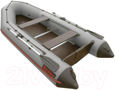 Надувная лодка Leader Boats Тайга-320 / 0054022 (серый)