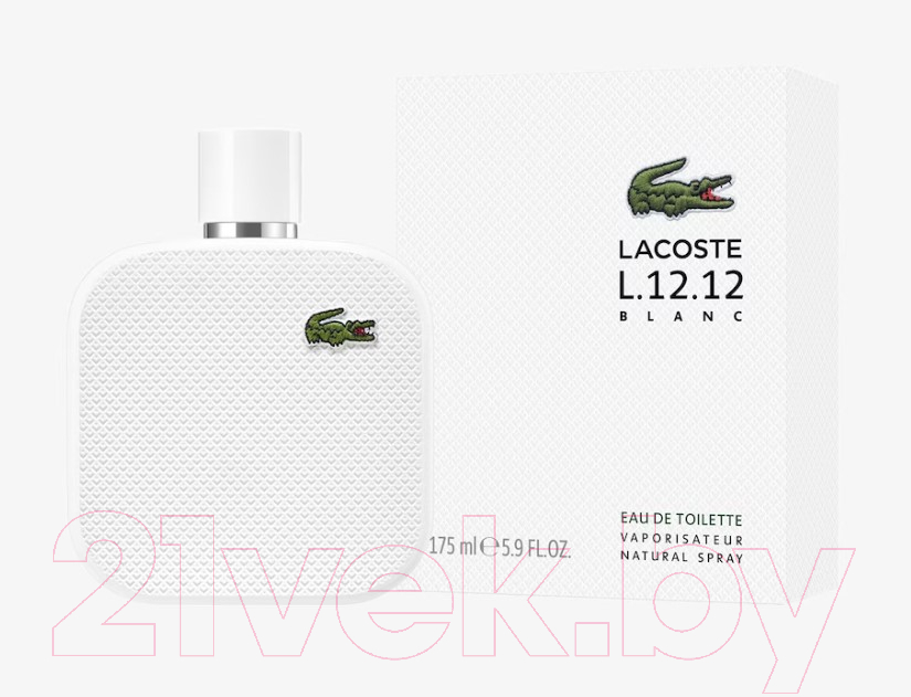 Туалетная вода Lacoste L.12.12 Blanc Pour Homme