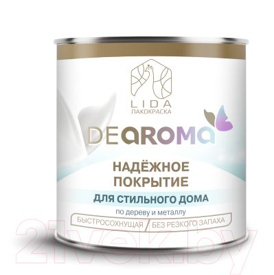

Эмаль DeAroma, Красный, Быстросохнущая