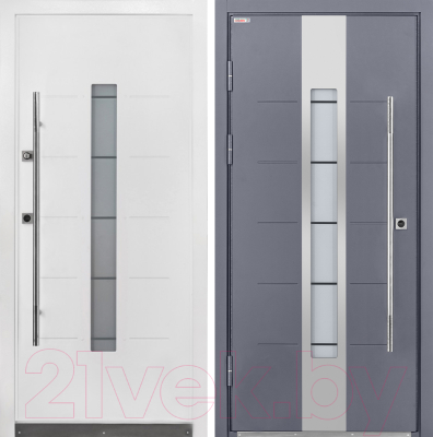 

Входная дверь Ваша Рамка, Inox S-1