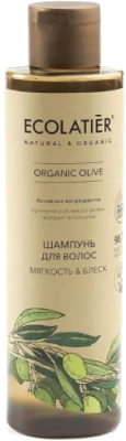 Шампунь для волос Ecolatier Green Olive Мягкость & Блеск (250мл)