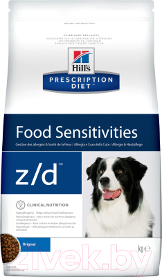 

Корм для собак Hill's, Prescription Diet Food Sensitivities z/d Original