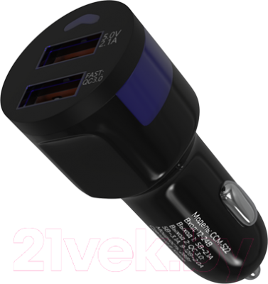 Изображение товара Зарядное устройство автомобильное Maxvi CCM-522 (черный)