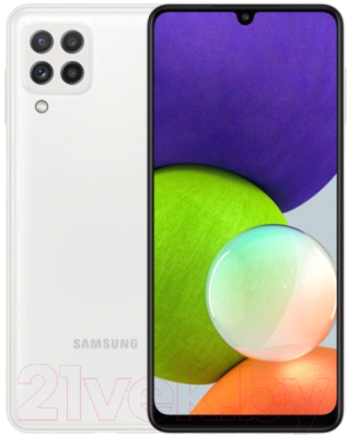 Смартфон Samsung Galaxy A22 64GB / SM-A225FZWD (белый)