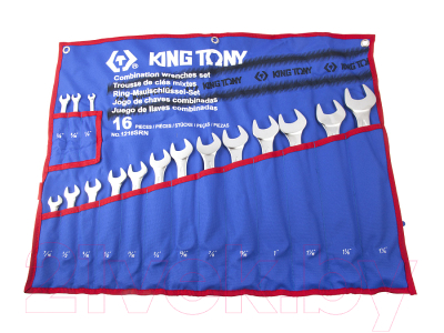 

Набор ключей King TONY, 1216SRN