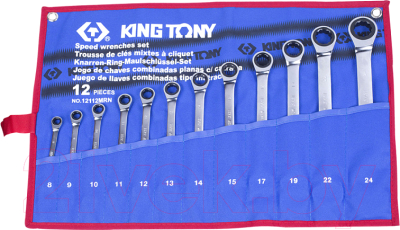 Набор ключей King TONY 12112MRN