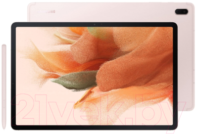 Планшет Samsung Galaxy Tab S7 FE 128GB LTE / SM-T735N (розовое золото)