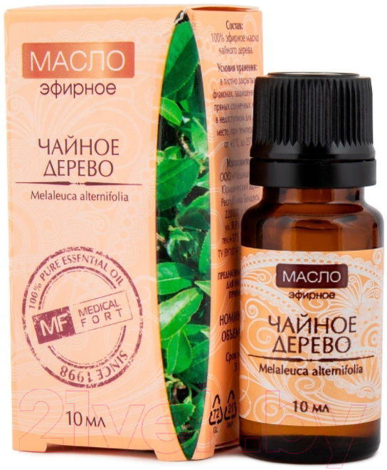 Эфирное масло Medicalfort Чайное дерево (10мл)