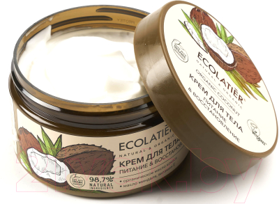 Крем для тела Ecolatier Green Coconut Питание & Восстановление (250мл)
