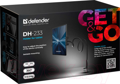 Держатель для смартфонов Defender DH-233 / 29233