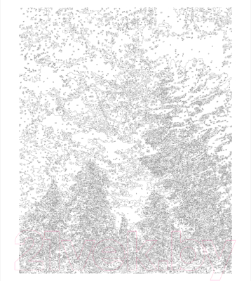 Картина по номерам Hobruk Зимний лес HS0062