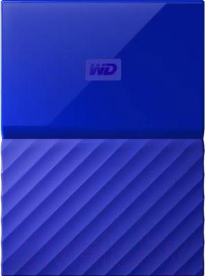 Внешний жесткий диск Western Digital My Passport 2Tb Blue (WDBLHR0020BBL)