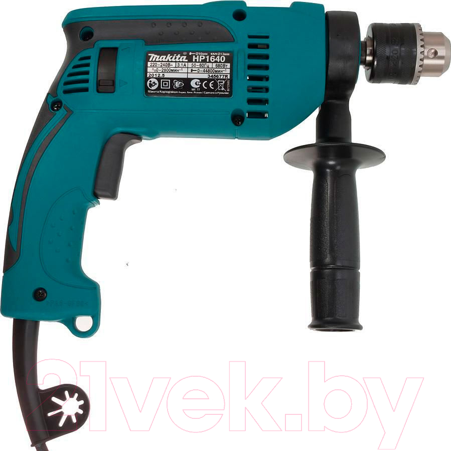 Профессиональная дрель Makita HP1640K