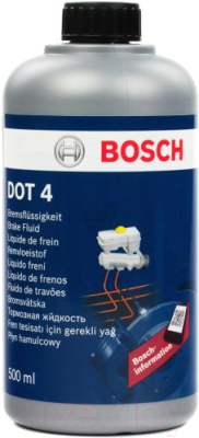 Тормозная жидкость Bosch DOT 4 / 1987479106 (0.5л)